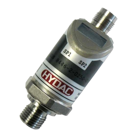 HYDACELECTRONIC EDS 8000 quick guide