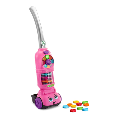 LeapFrog Pick Up & Count Vacuum Assembly Instructions