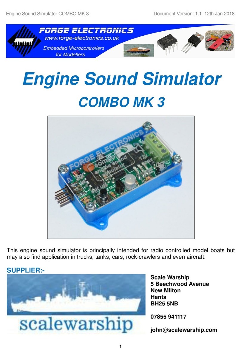 Forge Electronics COMBO MK 3 manual