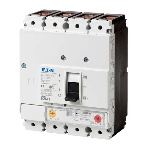 Moeller NZM1-XT Series User manual Moeller NZM1-XT Series User manual