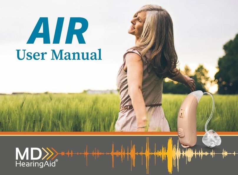 MD HearingAid AIR User manual MD HearingAid AIR User manual