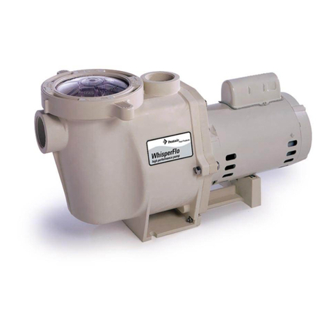 Pentair Pool Products WhisperFlo User manual