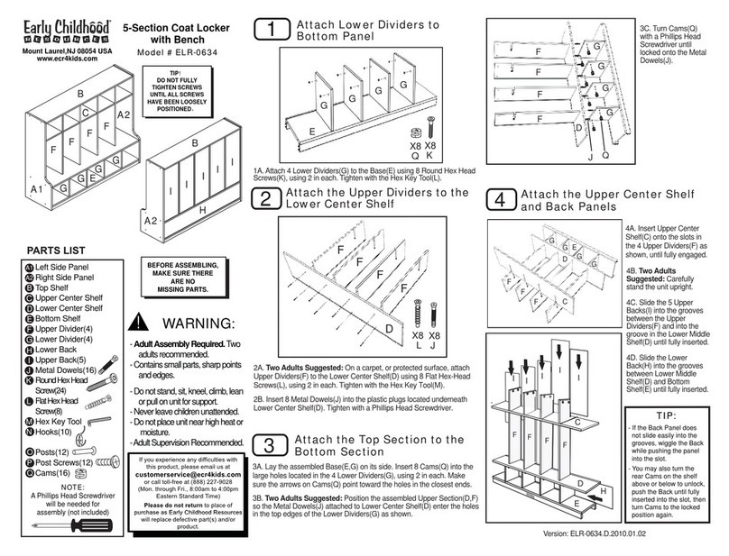 Early Childhood Resources ELR-0634 manual