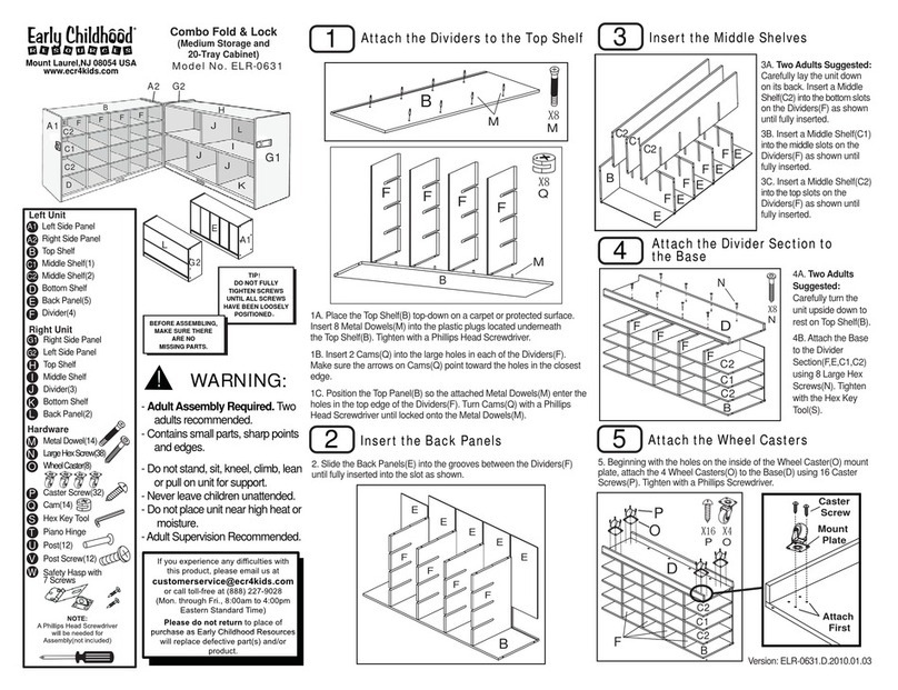 Early Childhood Resources ELR-0631 manual