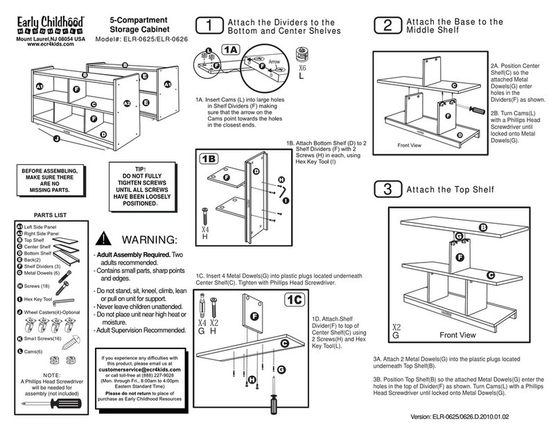 Early Childhood Resources ELR-0625 manual Early Childhood Resources ELR-0625 manual