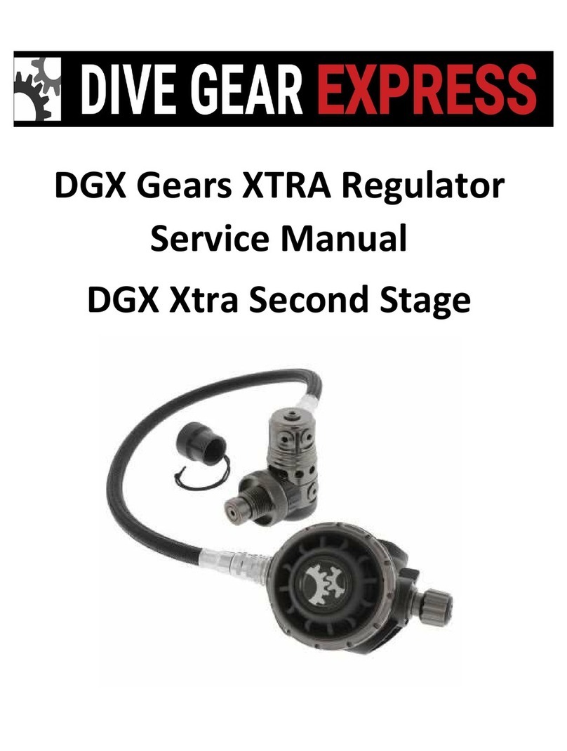 Dive Gear Express XTRA Second Stage User manual