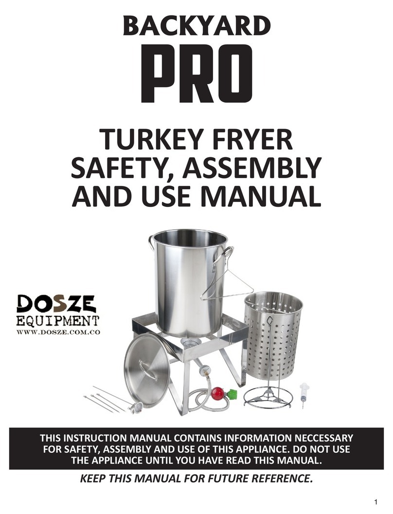 Dosze Backyard Pro Safety, Assembly and Use Manual