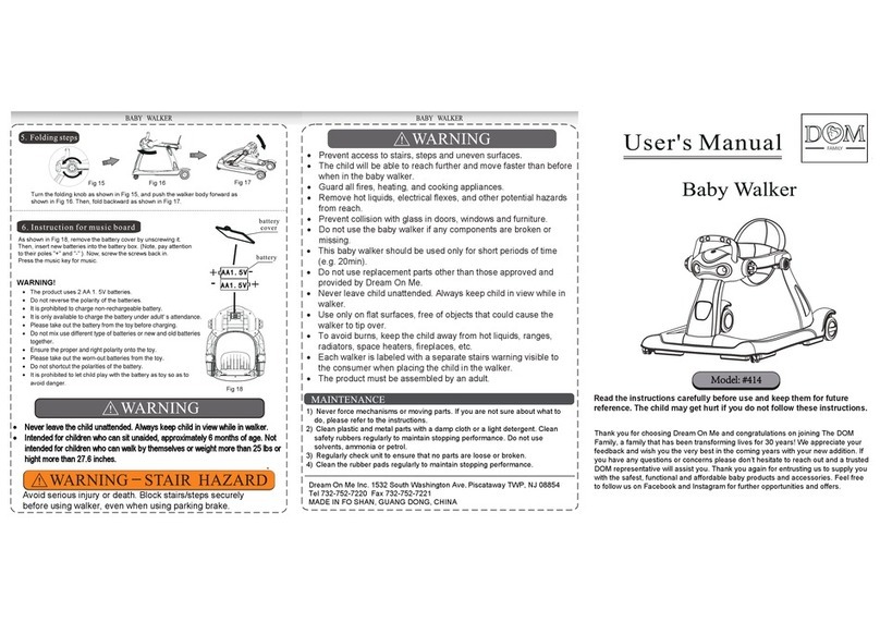DOM FAMILY 414 User manual