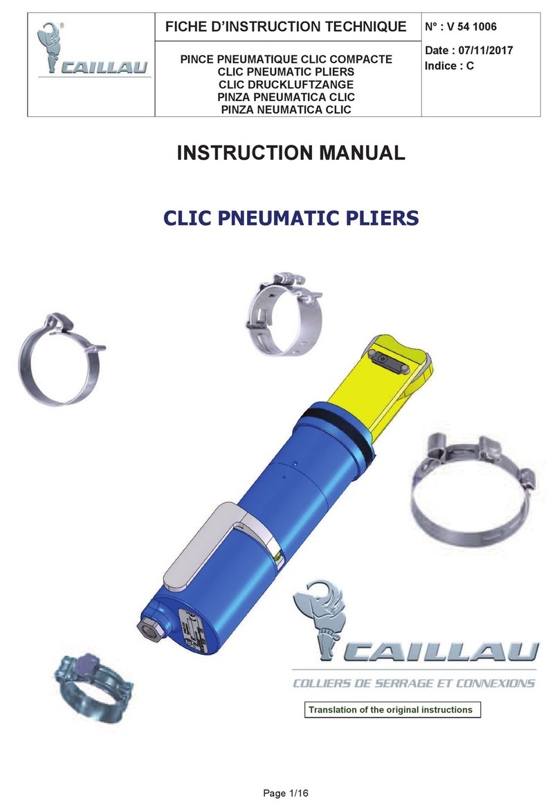 Caillau Clic instruction manual