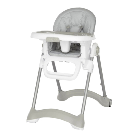 DOM FAMILY HIGH CHAIR 243 User manual