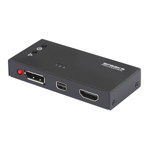 Speaka Professional 1574811 operating instructions