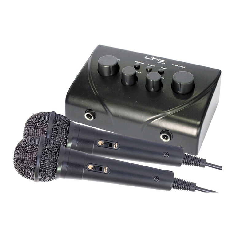 Ltc Audio TV-STATION user manual