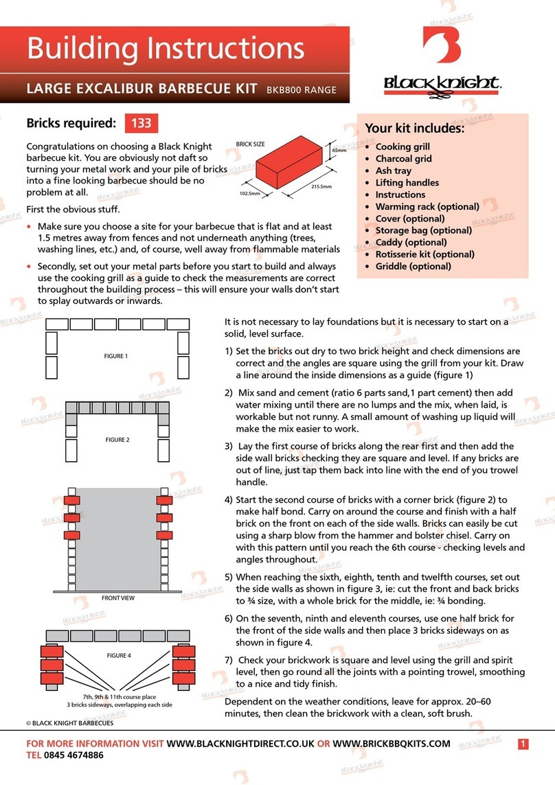 Black Knight BKB800 Series Building instructions