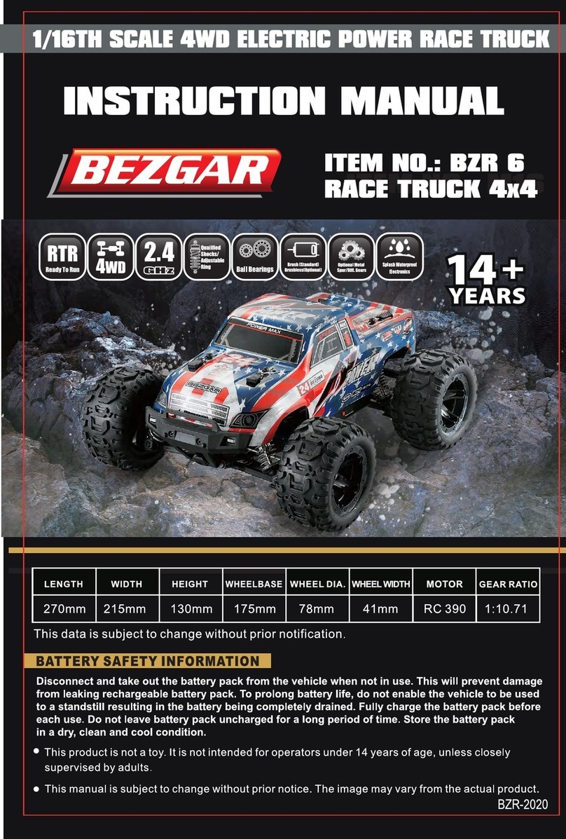 BEZGAR BZR 6 instruction manual