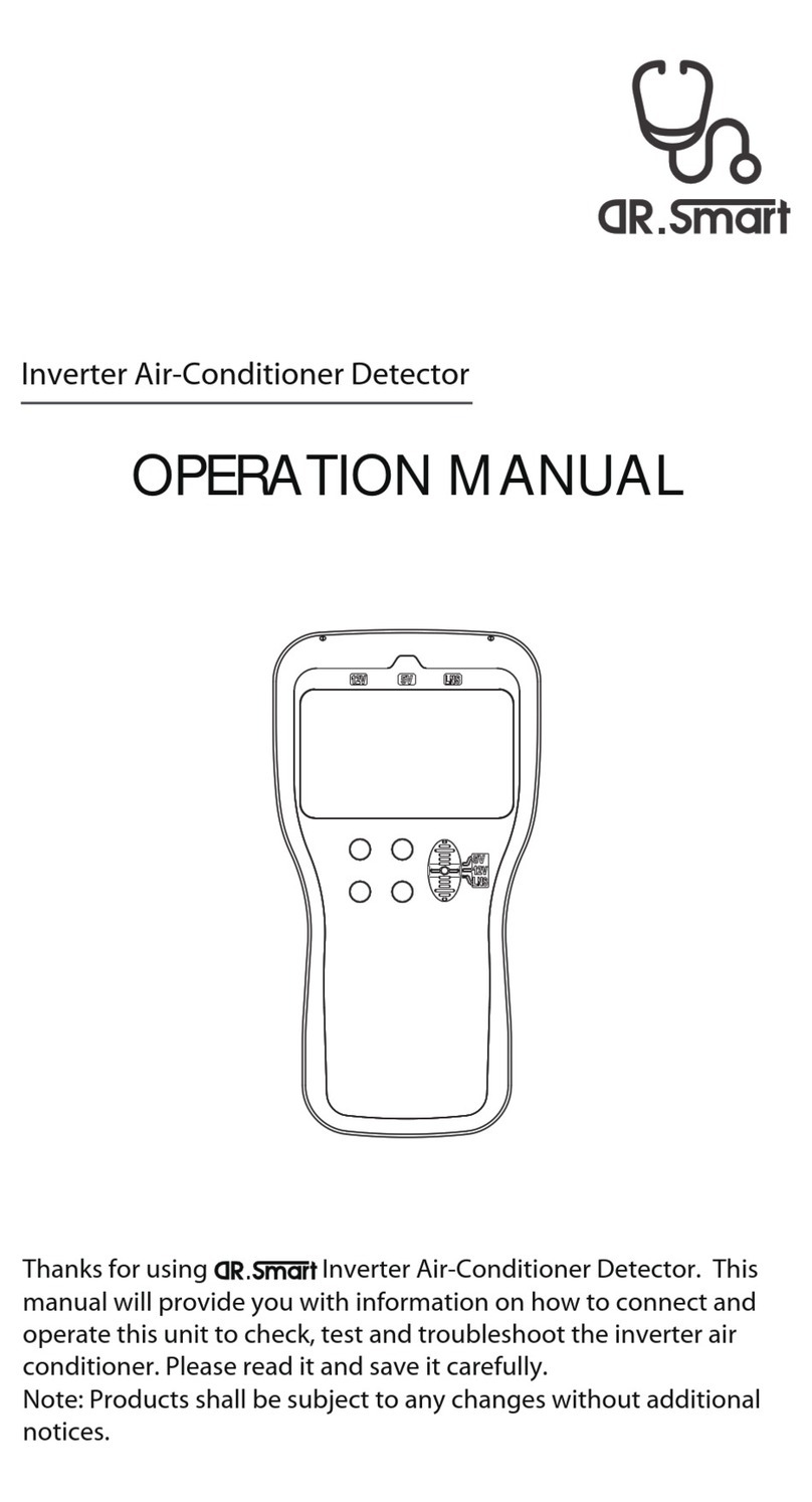 Dr. Smart Inverter Air-Conditioner Detector Operation manual