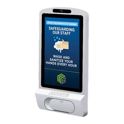 Clean Hands Kiosk CH-HSD-22W user manual