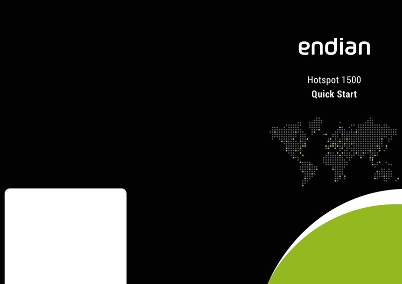 ENDIAN Hotspot 1500 User manual