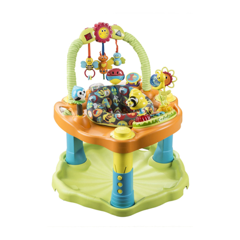 Evenflo ExerSaucer Bumbly User manual