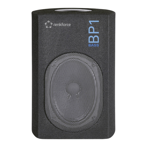 Renkforce Bass BP1 operating instructions