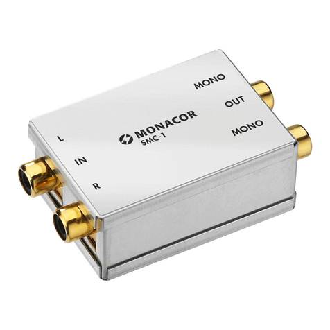 Monacor SMC-1 instructions