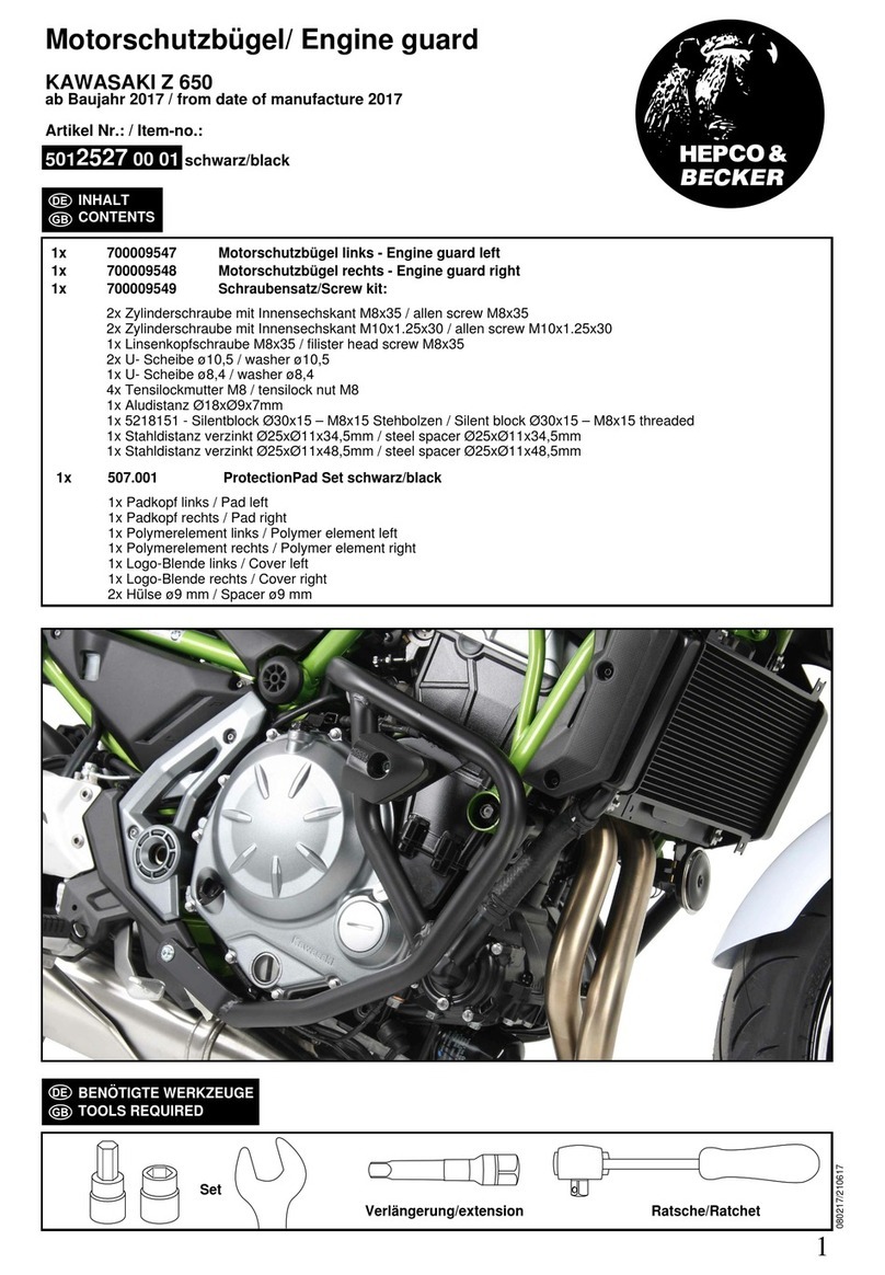 hepco & becker 5012527 00 01 User manual