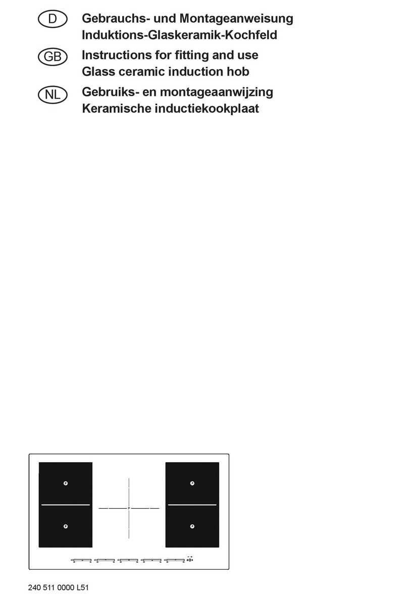 TermaCook IKT 905 O4 FS G5 Instructions for fitting and use