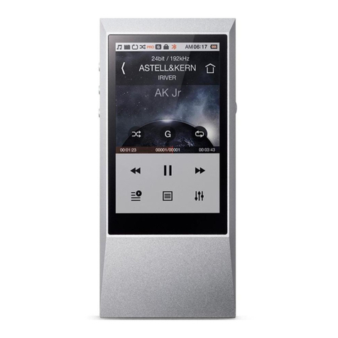 Astell & Kern AK Jr Operating instructions