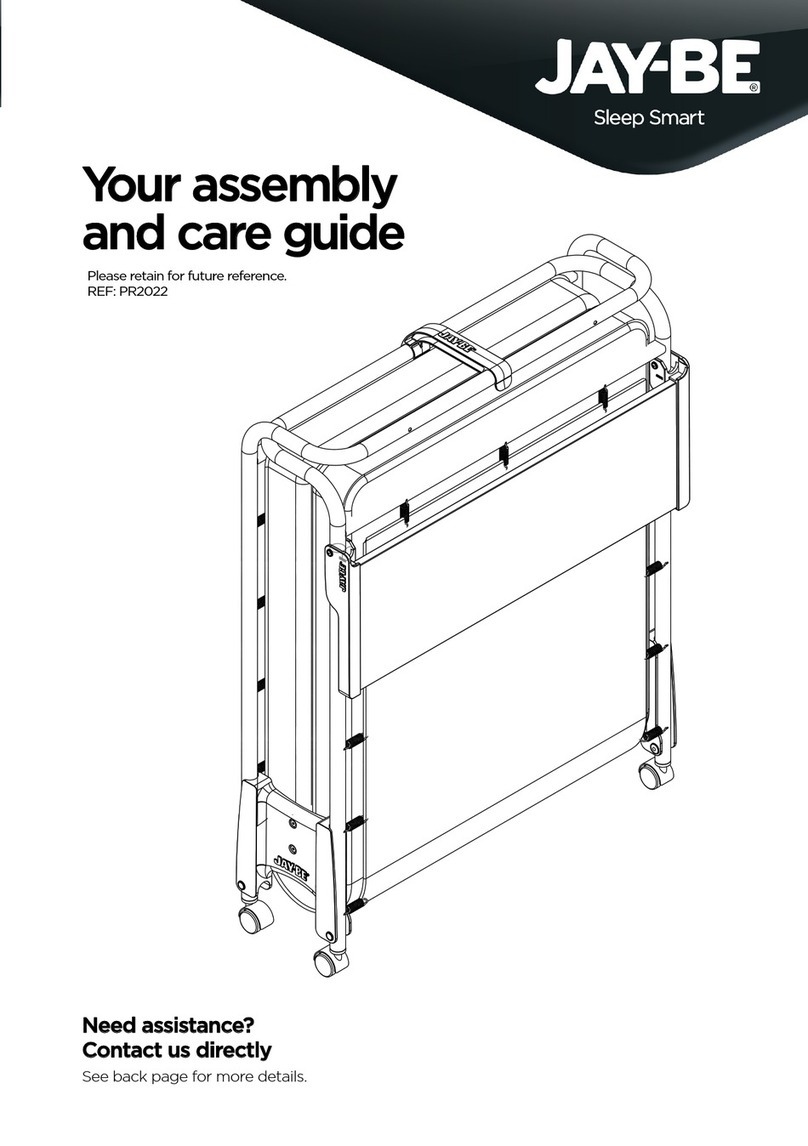 Jay-Be PR2022 Assembly and Care Guide