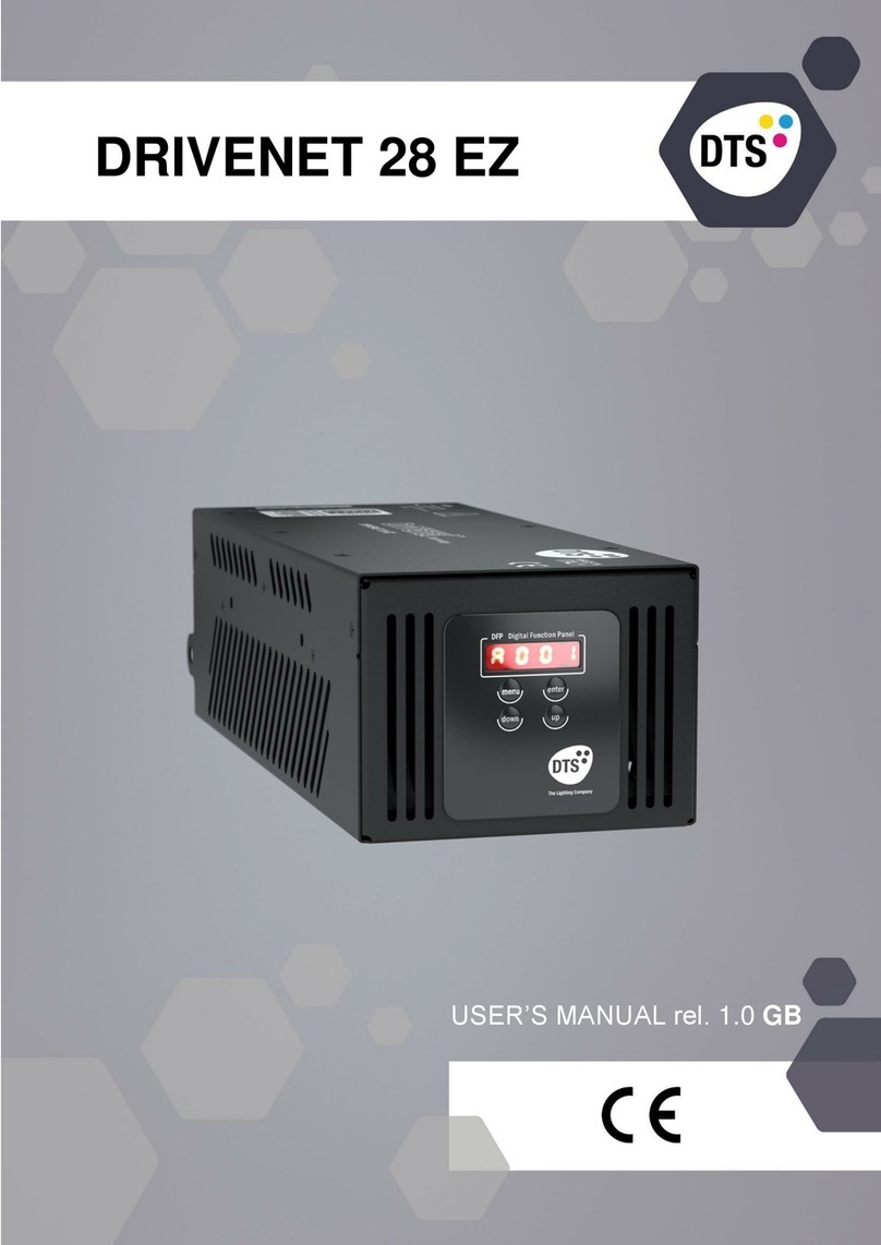 DTS DRIVENET 28 EZ user manual