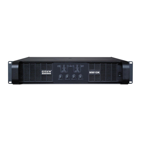 Gisen Audio MM Series User manual
