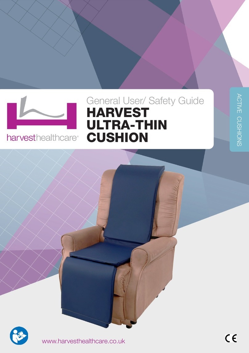 Harvest Healthcare HFC143 Installation and operating manual