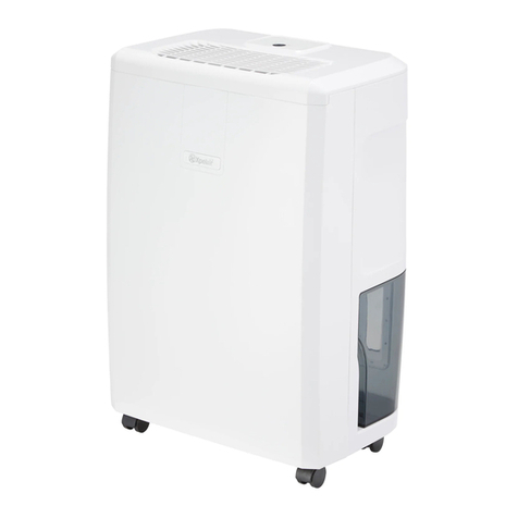 Xpelair XPCDH10 User manual