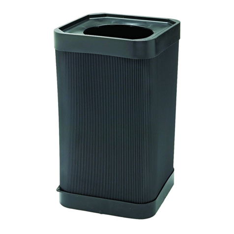 LDI Safco At-Your-Disposal 9790 Assembly instructions