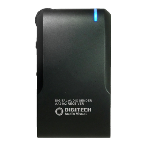 Digitech Audio Visual AA-2102 user manual