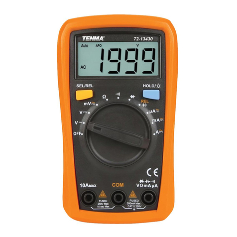 Tenma 72-13430 user manual