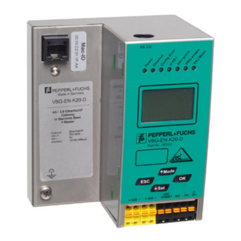 Pepperl+Fuchs VBG-EN-K20-D User manual