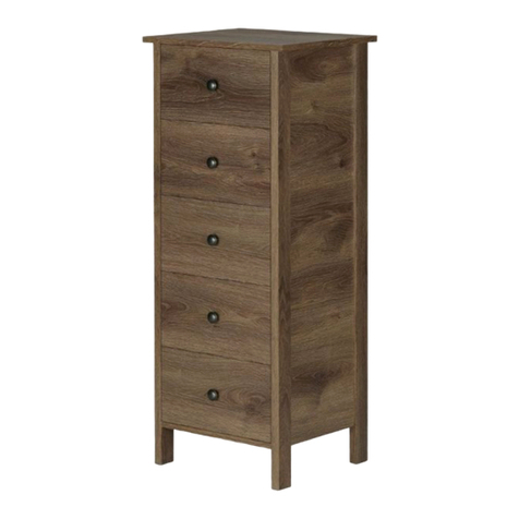 Furniture of America 5 Drawer Cabinet FGI-18603C21-L Assembly instructions Furniture of America 5 Drawer Cabinet FGI-18603C21-L Assembly instructions