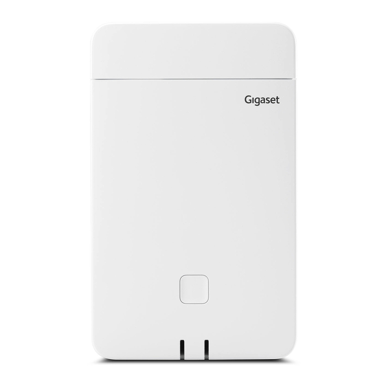 Gigaset N870 IP PRO Technical manual