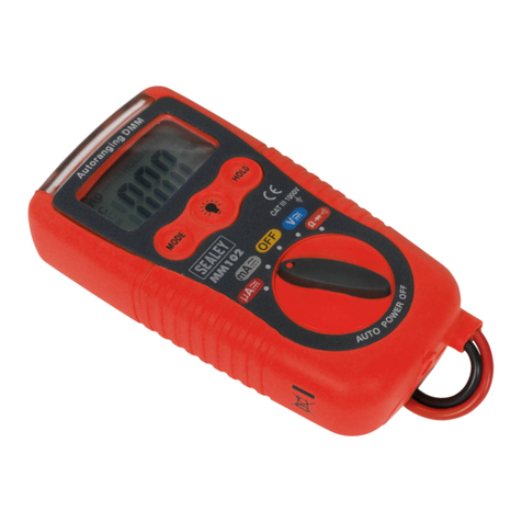 Sealey MM102 User manual Sealey MM102 User manual