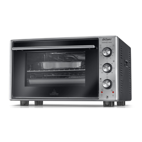 Arzum COOKART MAXI instruction manual Arzum COOKART MAXI instruction manual