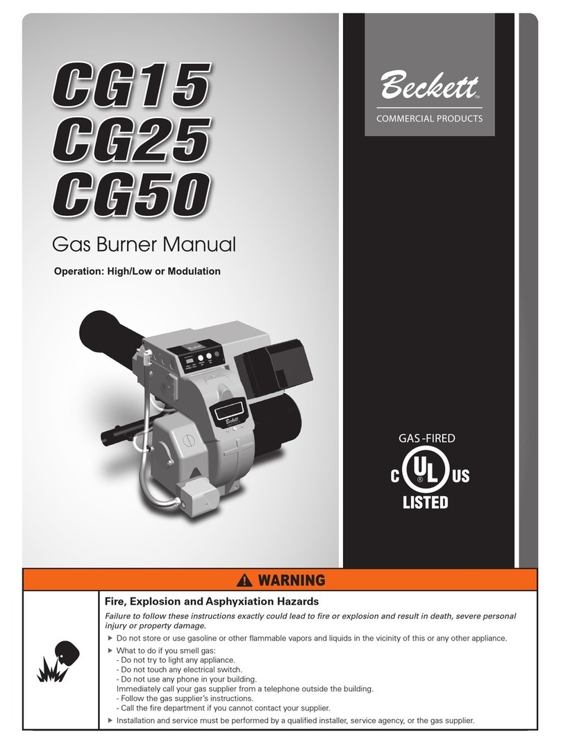 Beckett CG15 manual