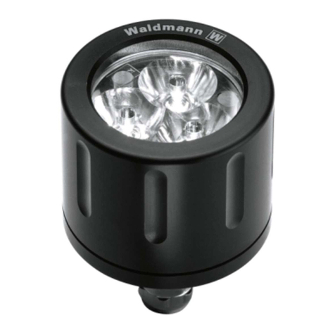 Waldmann SPOT LED 003 MCAYL 3 S User manual