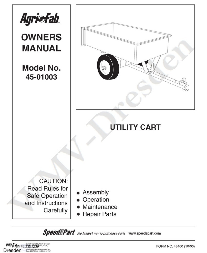 Agri-Fab 45-01003 owner's manual