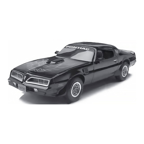 REVELL ‘78 Firebird 3 n 1 Assembly instructions