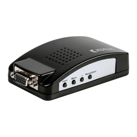 Konic SAS-VGA12 manual
