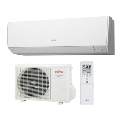 Fujitsu ASYG09LZCA User manual