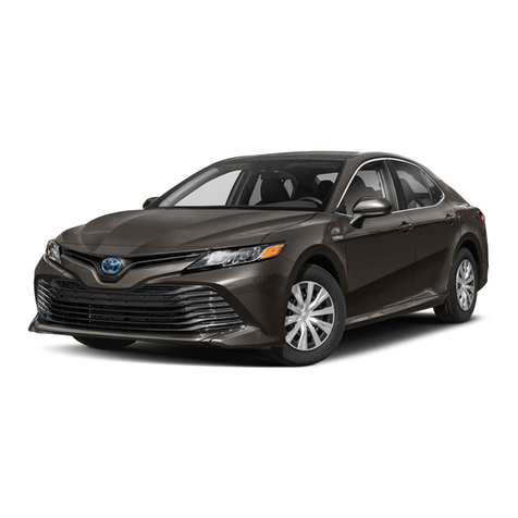 Toyota Camry Hybrid 2020 Quick reference guide