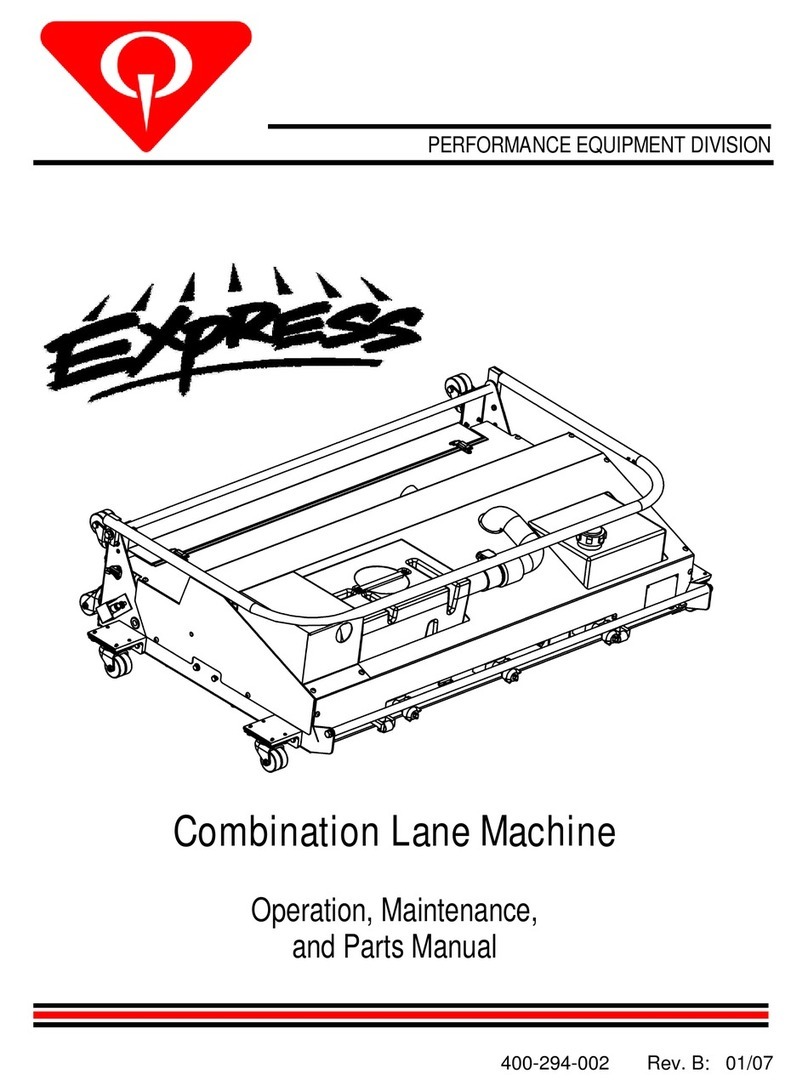 QubicaAMF Express 294-115-200 User manual