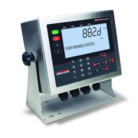 Rice Lake 882D quick start guide