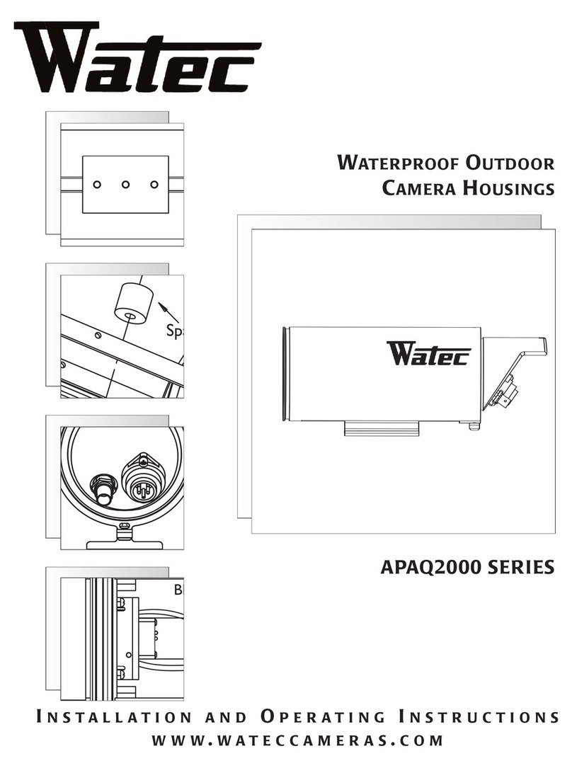 Watec APAQ2000 Series Installation and operating instructions